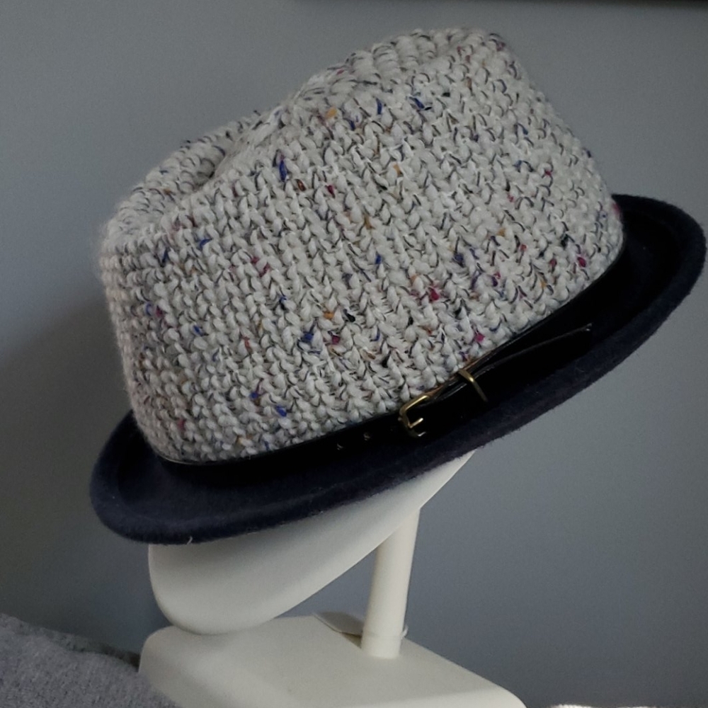 Two-tone Fedora/Trilby women's hat